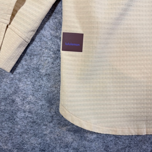 Lululemon Grid Fleece Hiking Pink Clay Jacket Size 4 Gorp Outdoor Casual - Picture 11 of 16